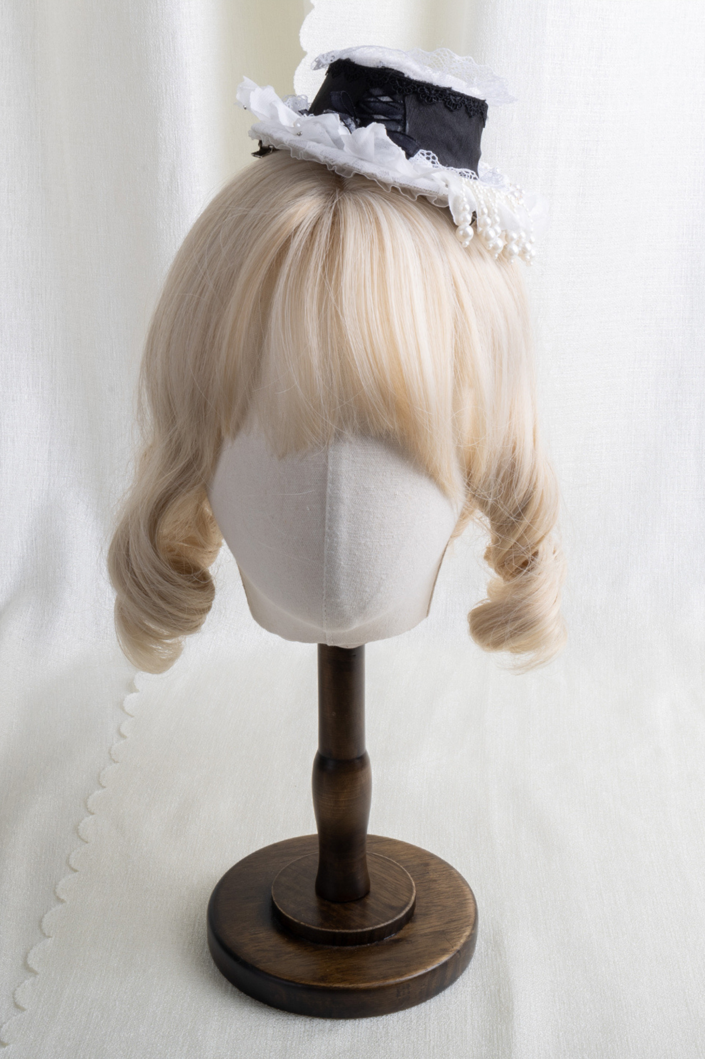 Lace Hat Lolita Clip