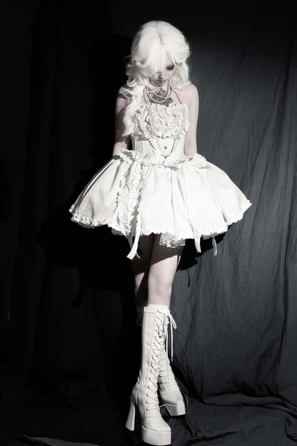 Demon Hunter Night Lace-up Boots