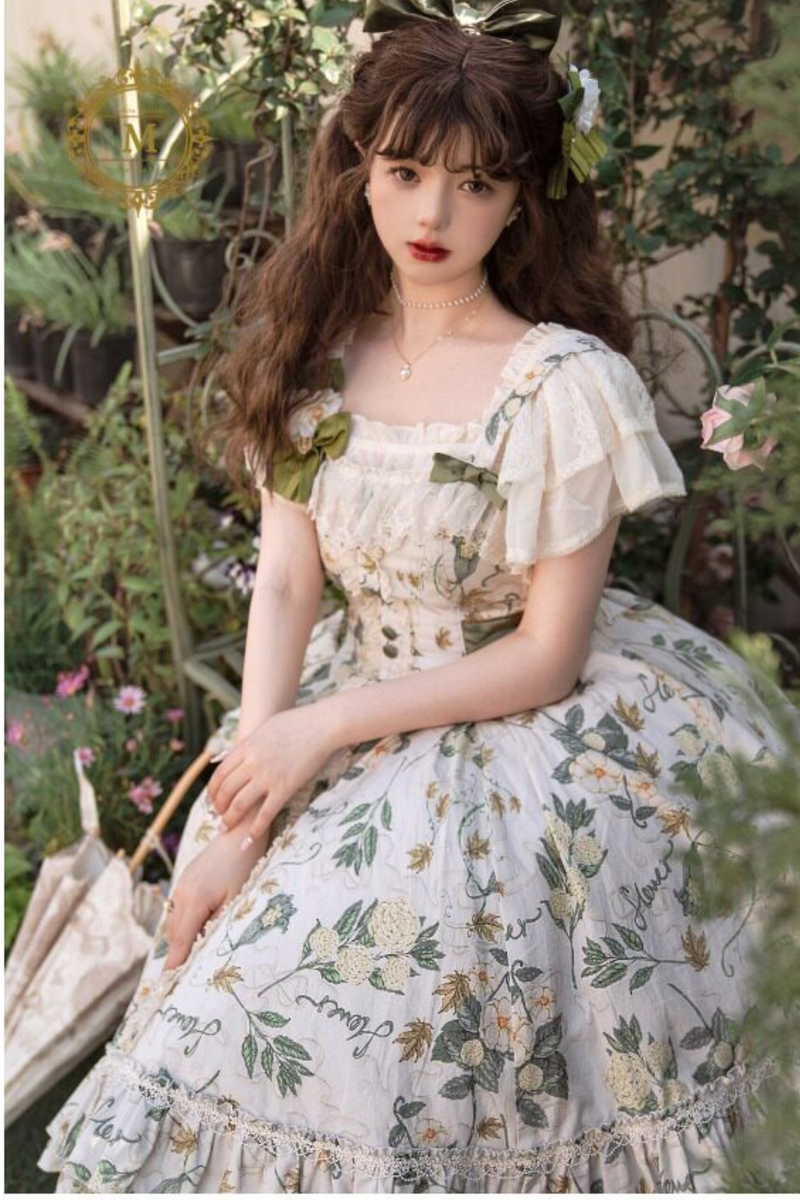 Camellia Moon River Jumper Skirt