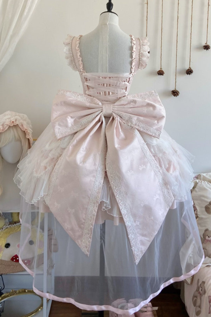 Sweet Ruffle Tiered Lolita Dress