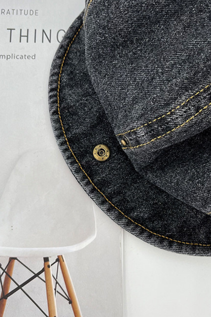 Denim Cat Ear Beret