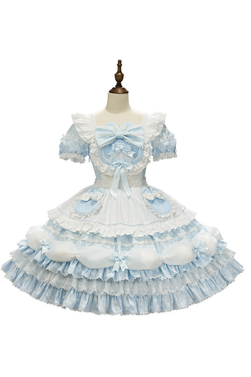 Sweet Lolita Cake Maid Dress