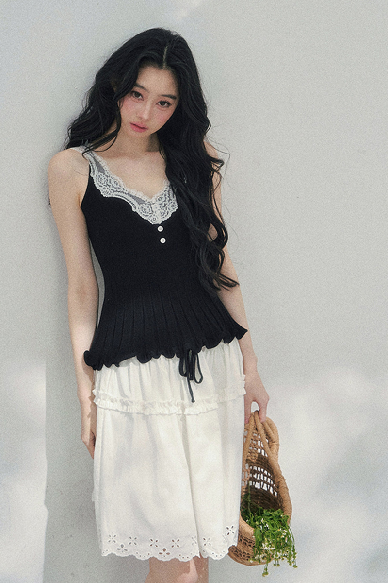 French Lace Jacket + Camisole