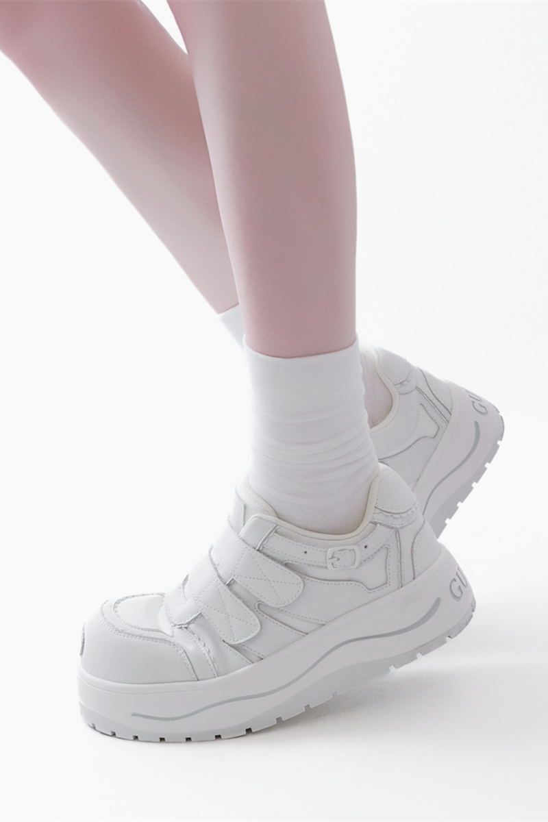 Sweet Girly Platform Sneakers