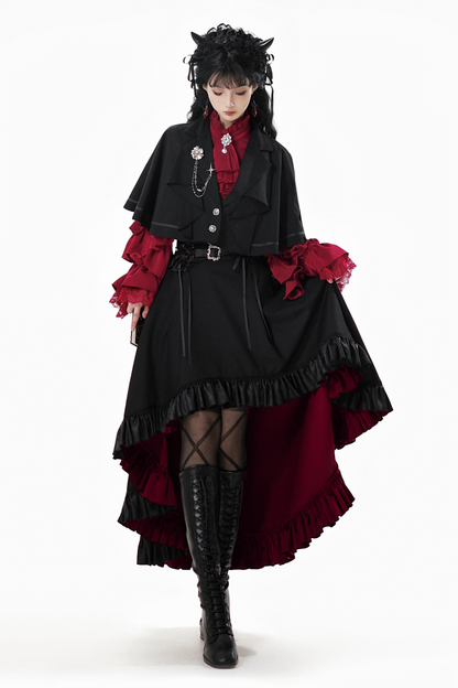 [pre-order Deadline: March 16] Classical Lolita Shirt + Asymmetrical Skirt + Fishtail Skirt + Shorts