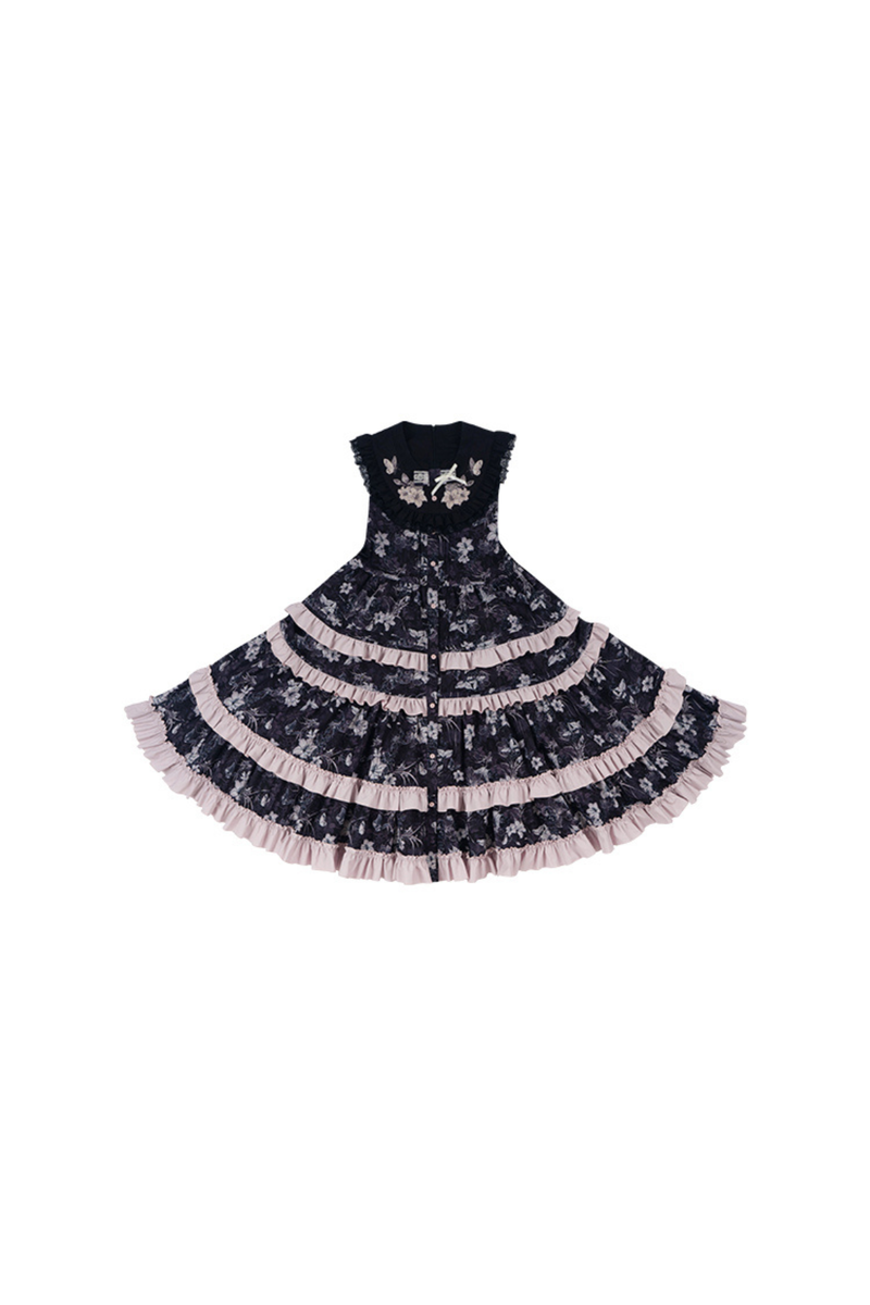 Lolita Vest Dress + Top + Belt