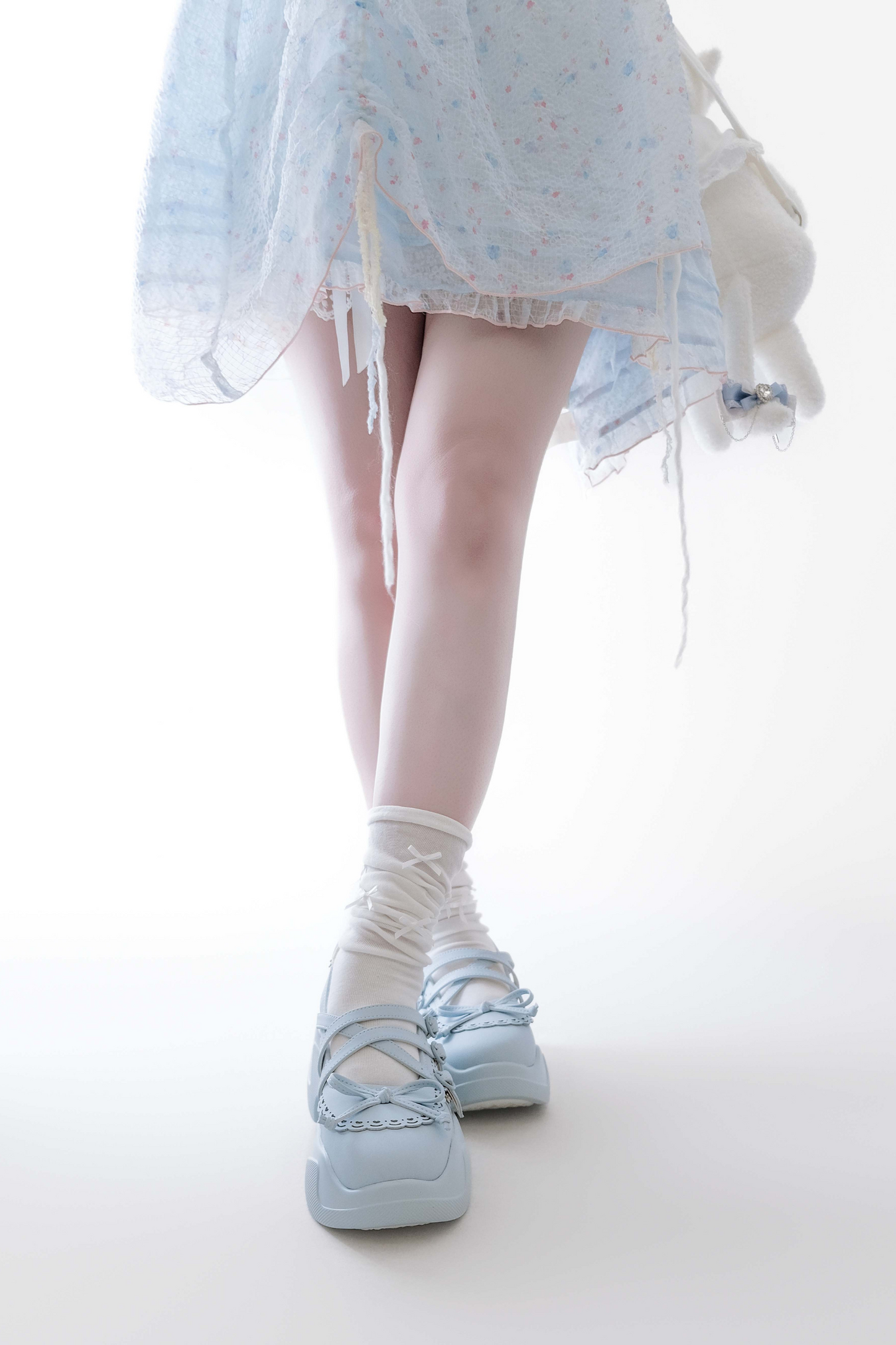 Sweet Slim Ribbon Shoes