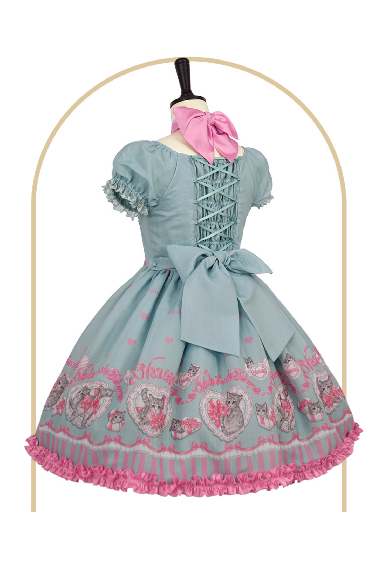 Sweet Girly Cat Jsk + Dress