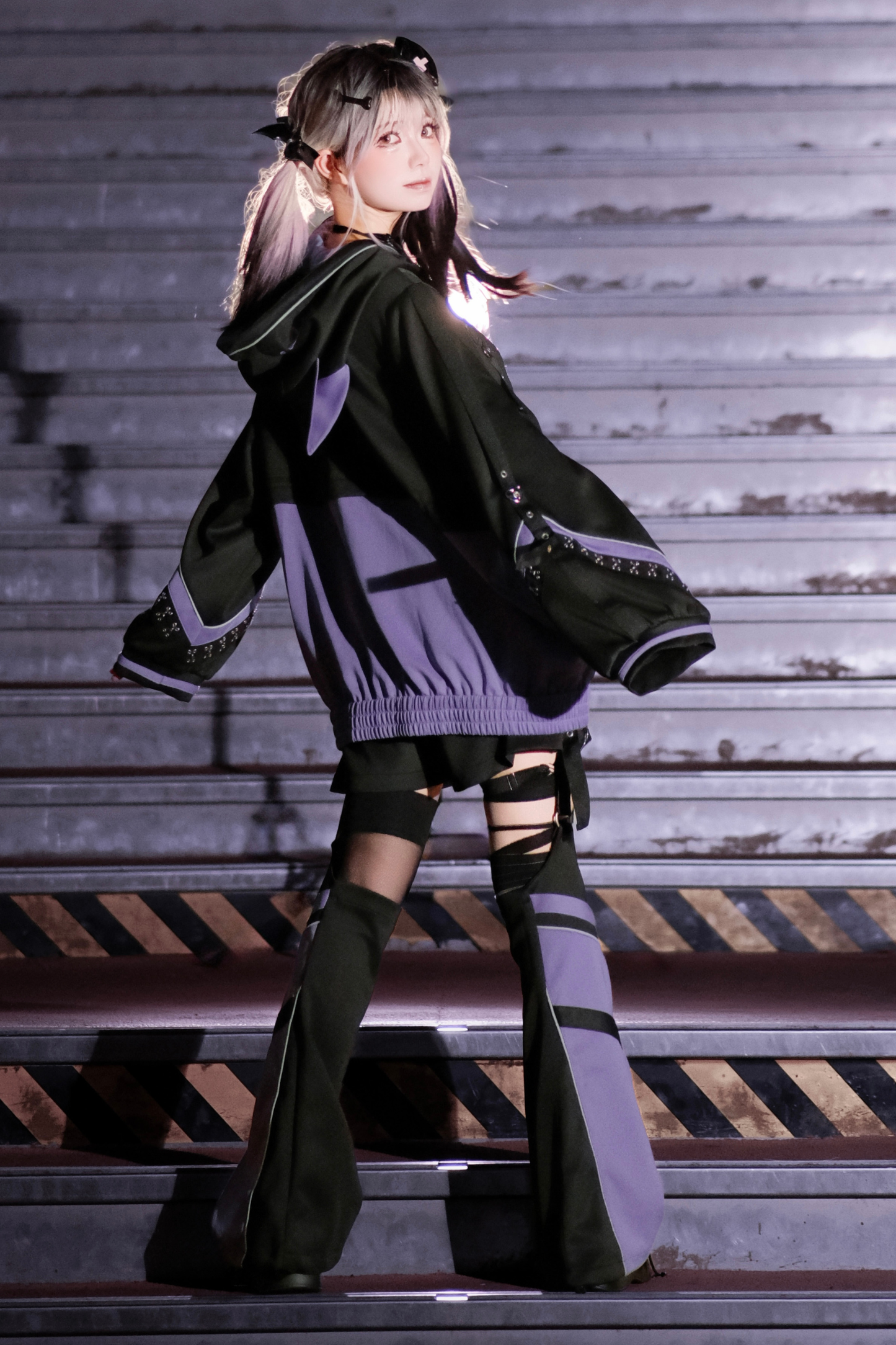 [angel Style] Cyber Technology Jacket + Shorts + Leg Covers