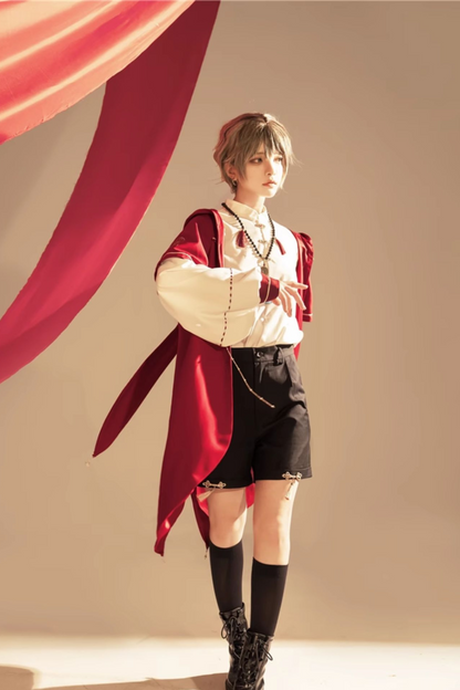 Bunny Hood Prince Outerwear + Shirt + Shorts