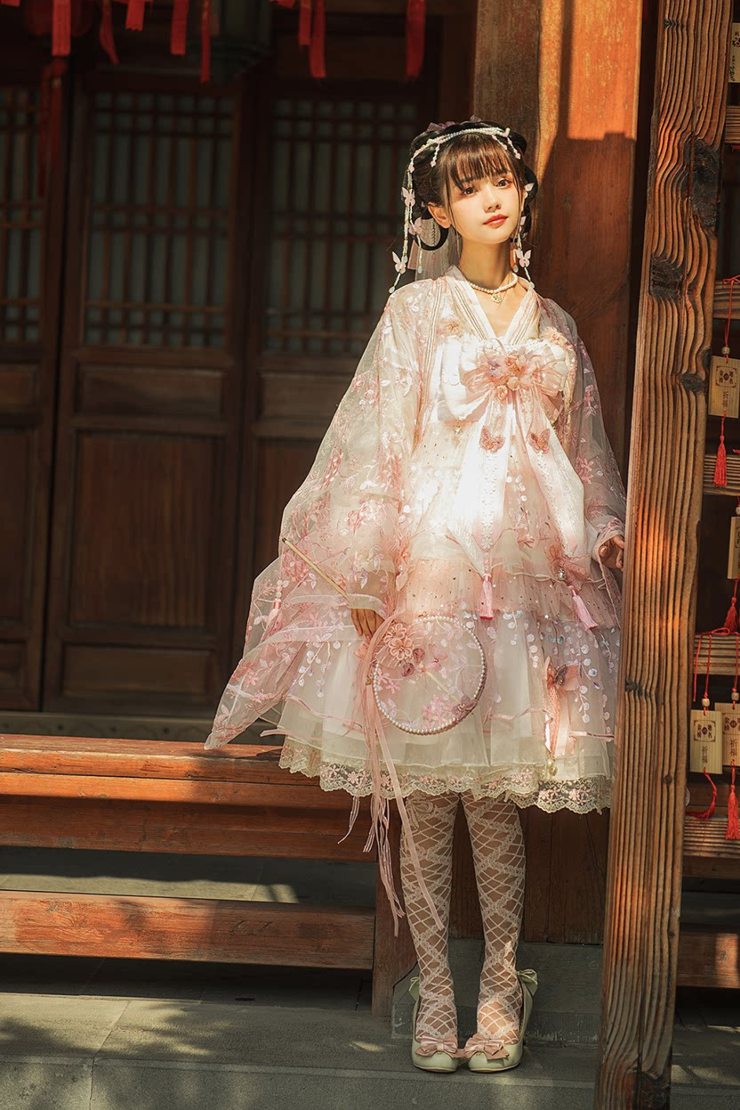 Sakura Sweet Chinese-style Lolita Dress