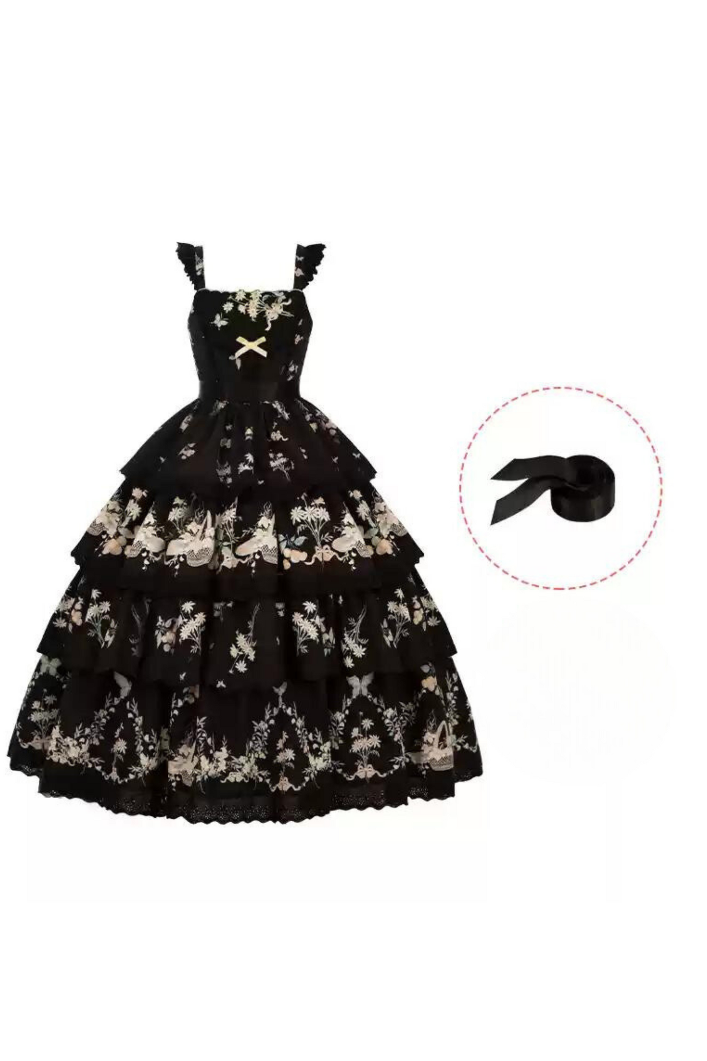 Pastoral Print Lolita Set