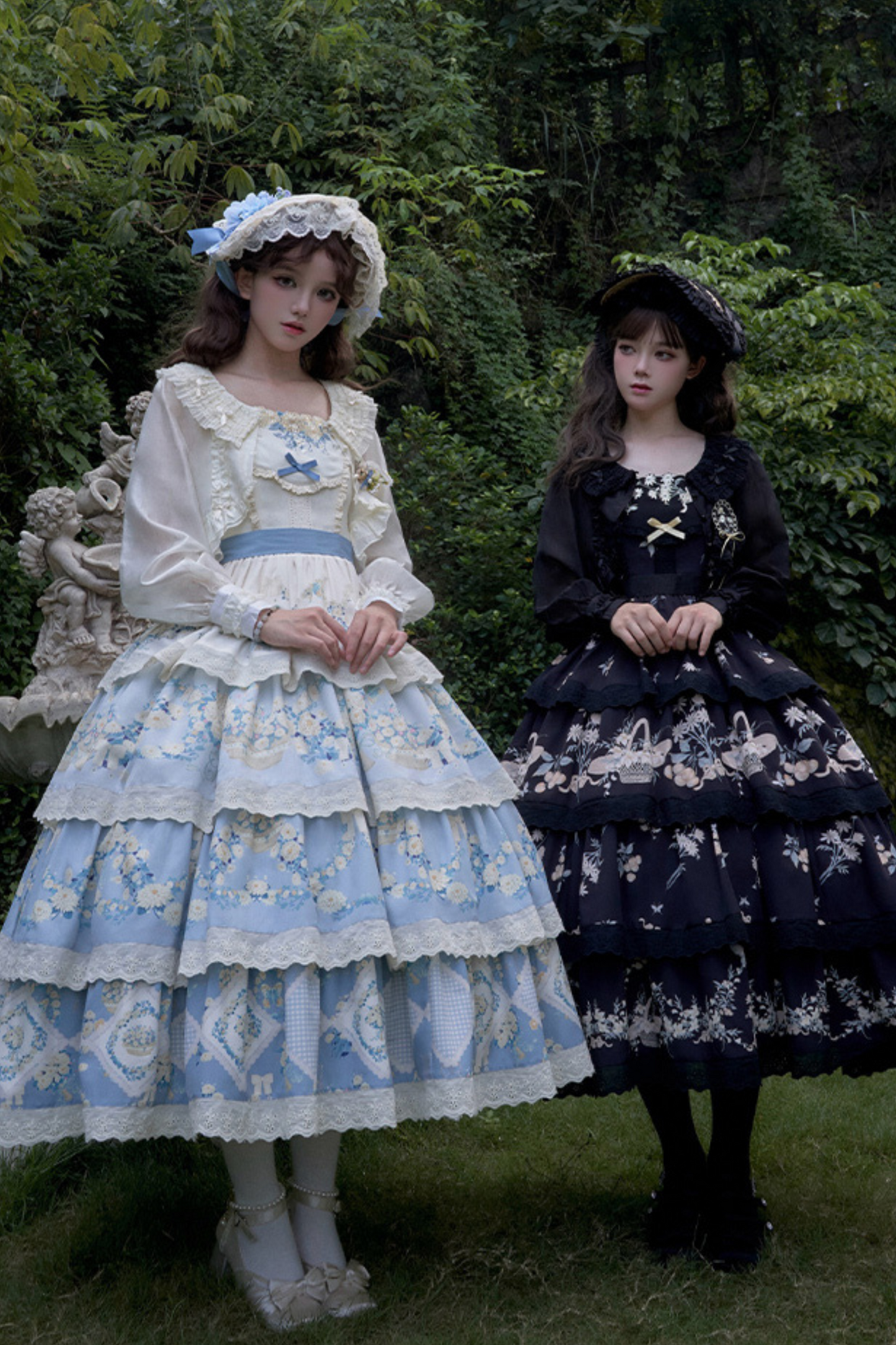 Pastoral Print Lolita Set