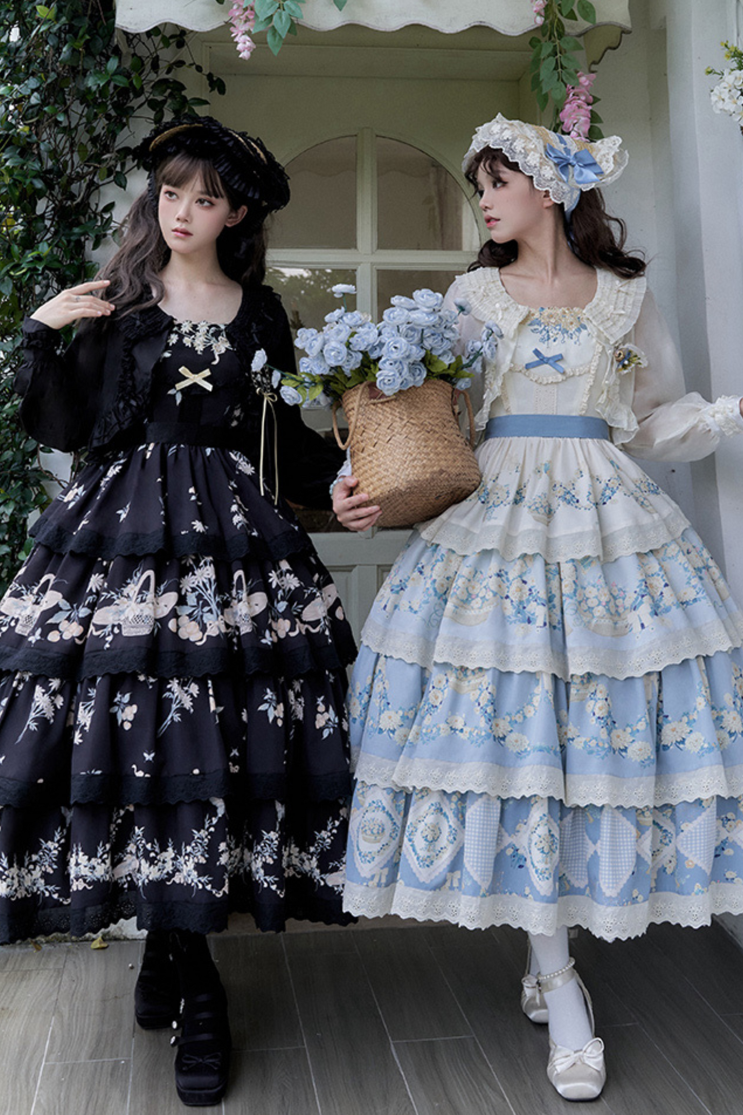 Pastoral Print Lolita Set