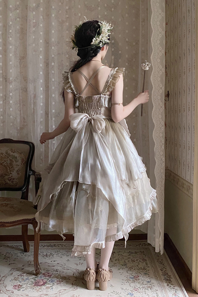 Flying Sleeves Big Lolita Dress