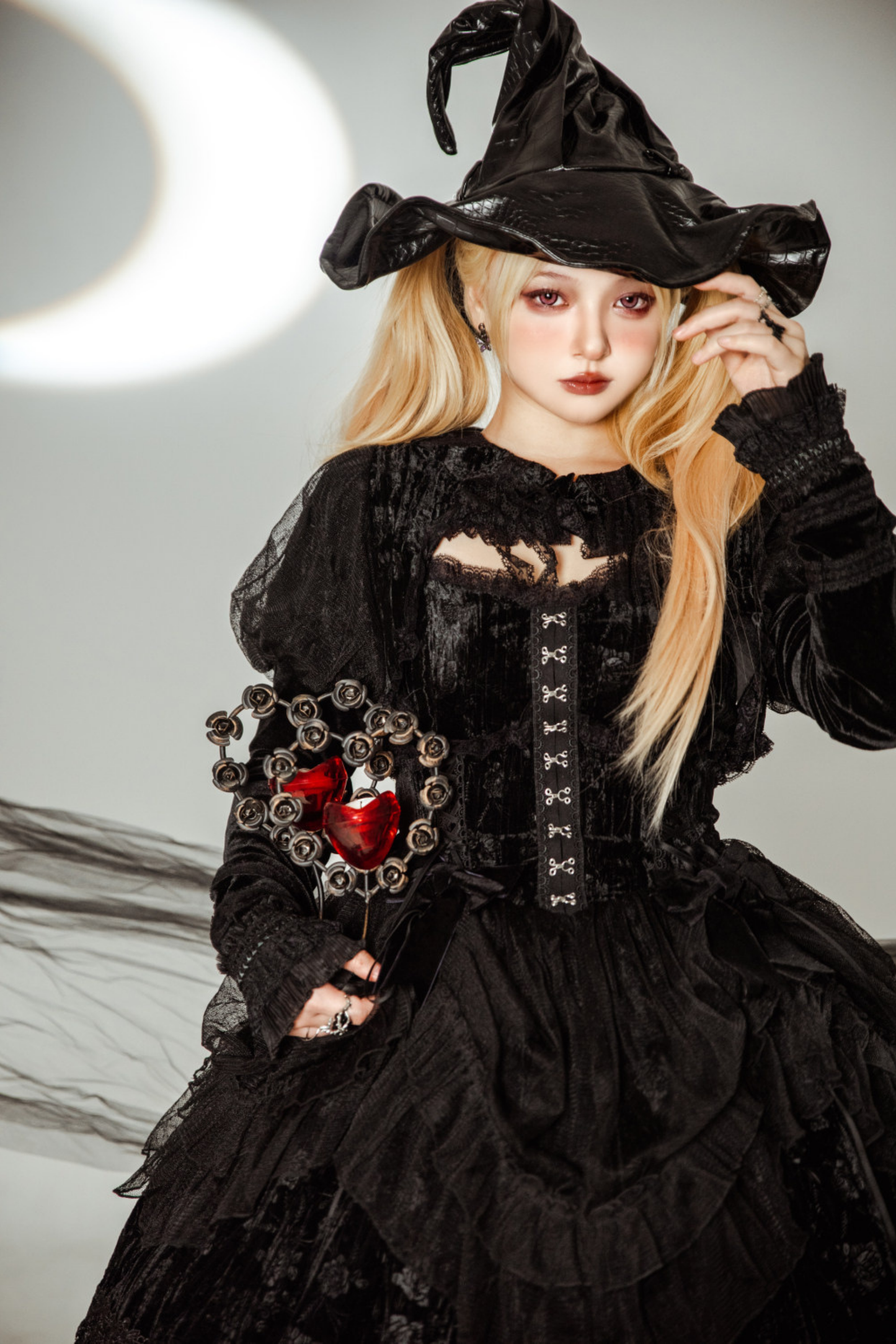 Gothic Doll Lolita Dress + Short Jacket