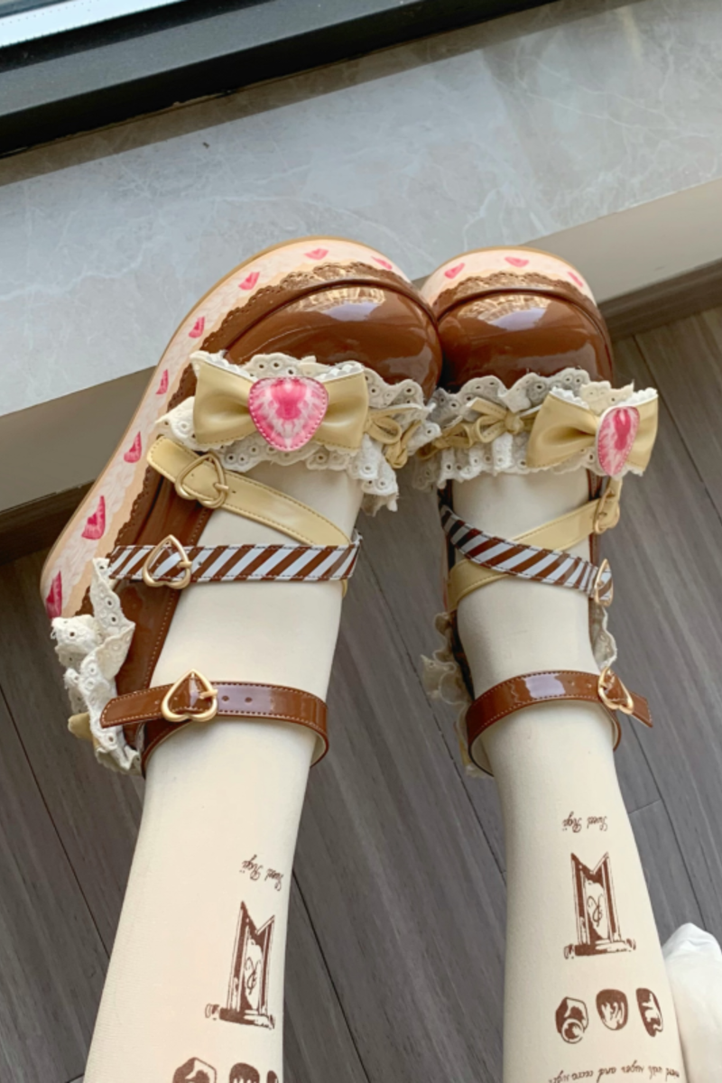 Strawberry Limited Lolita Shoes