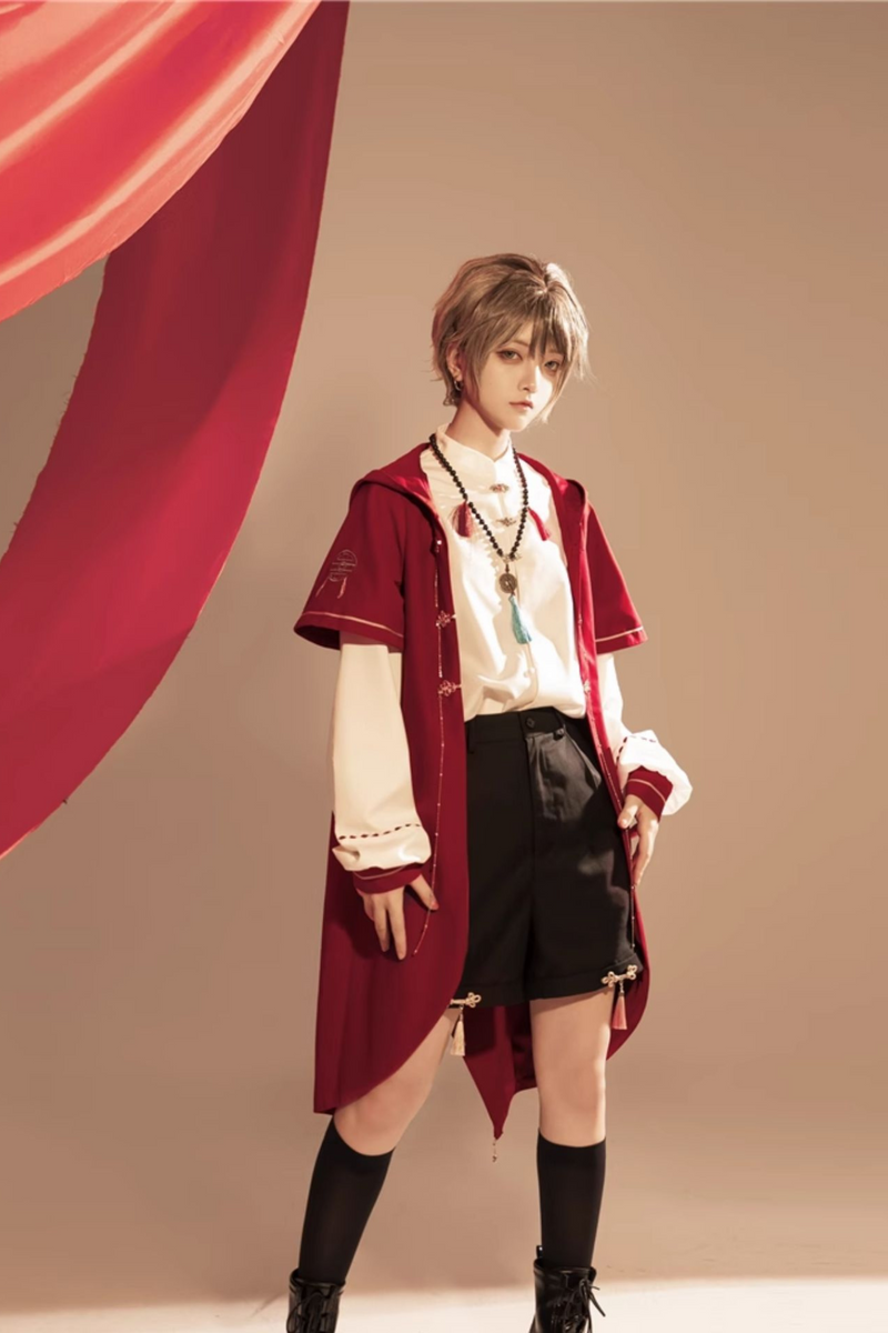 Bunny Hood Prince Outerwear + Shirt + Shorts