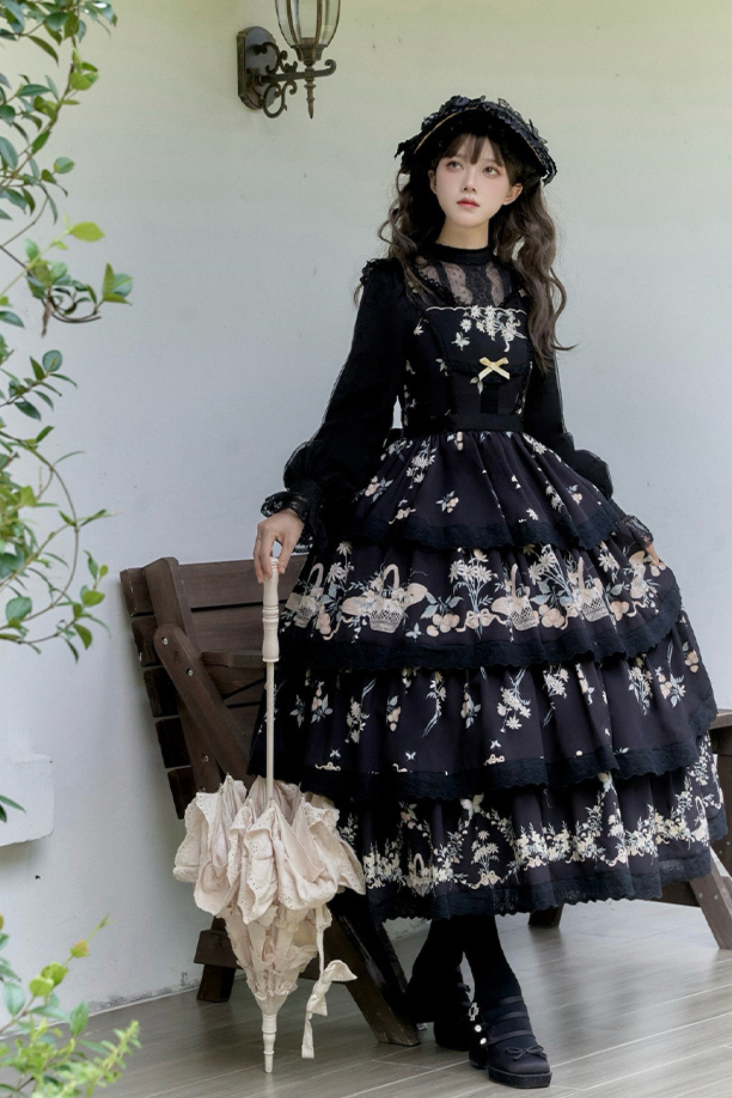 Pastoral Print Lolita Set