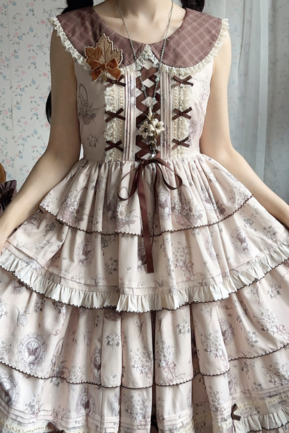 Bunning Time Lolita Dress + Doll Cardigan