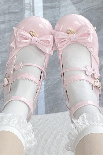 Biscuit Lolita Heel Round Toe Shoes