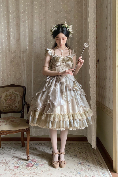 Flying Sleeves Big Lolita Dress