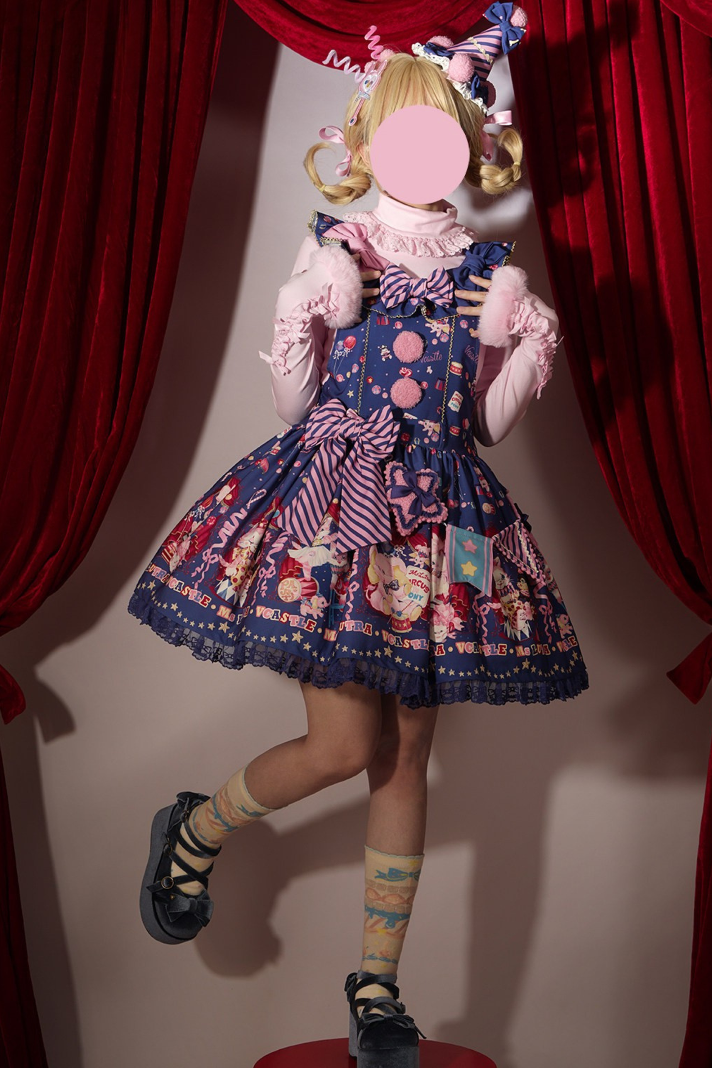 Circus Suspender Lolita Dress + Skirt