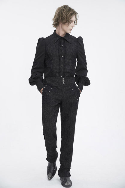 Subtly Elegant Pants with a Refined Vintage Look