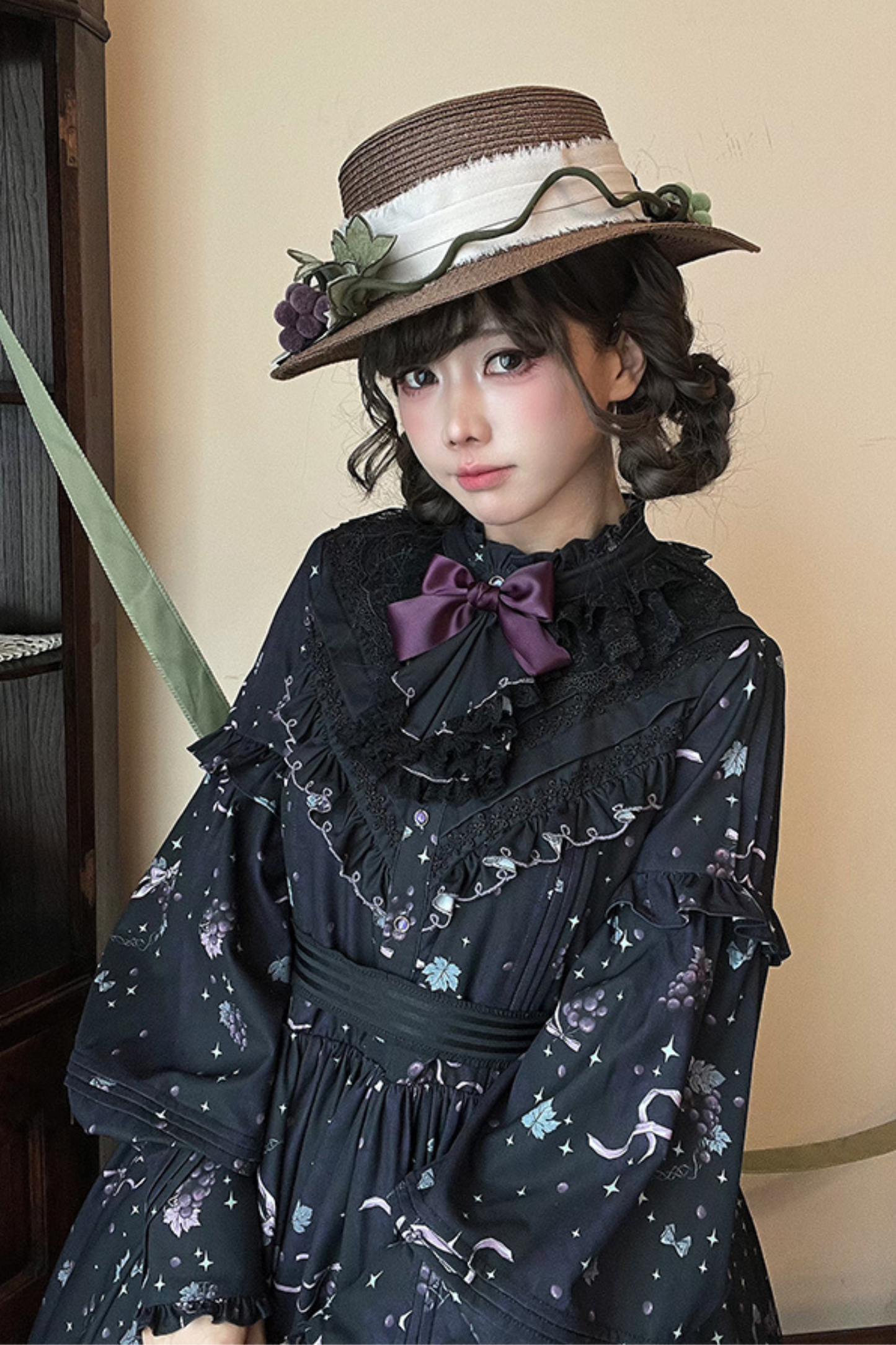Winery Retro Bear Lolita Dress