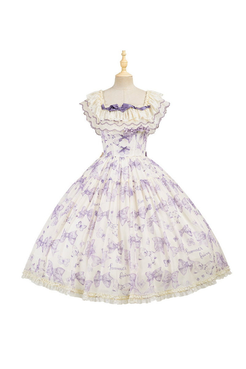 Eternal Garden Lolita Dress + Off Shoulder Dress + Jumper Skirt + Shirt