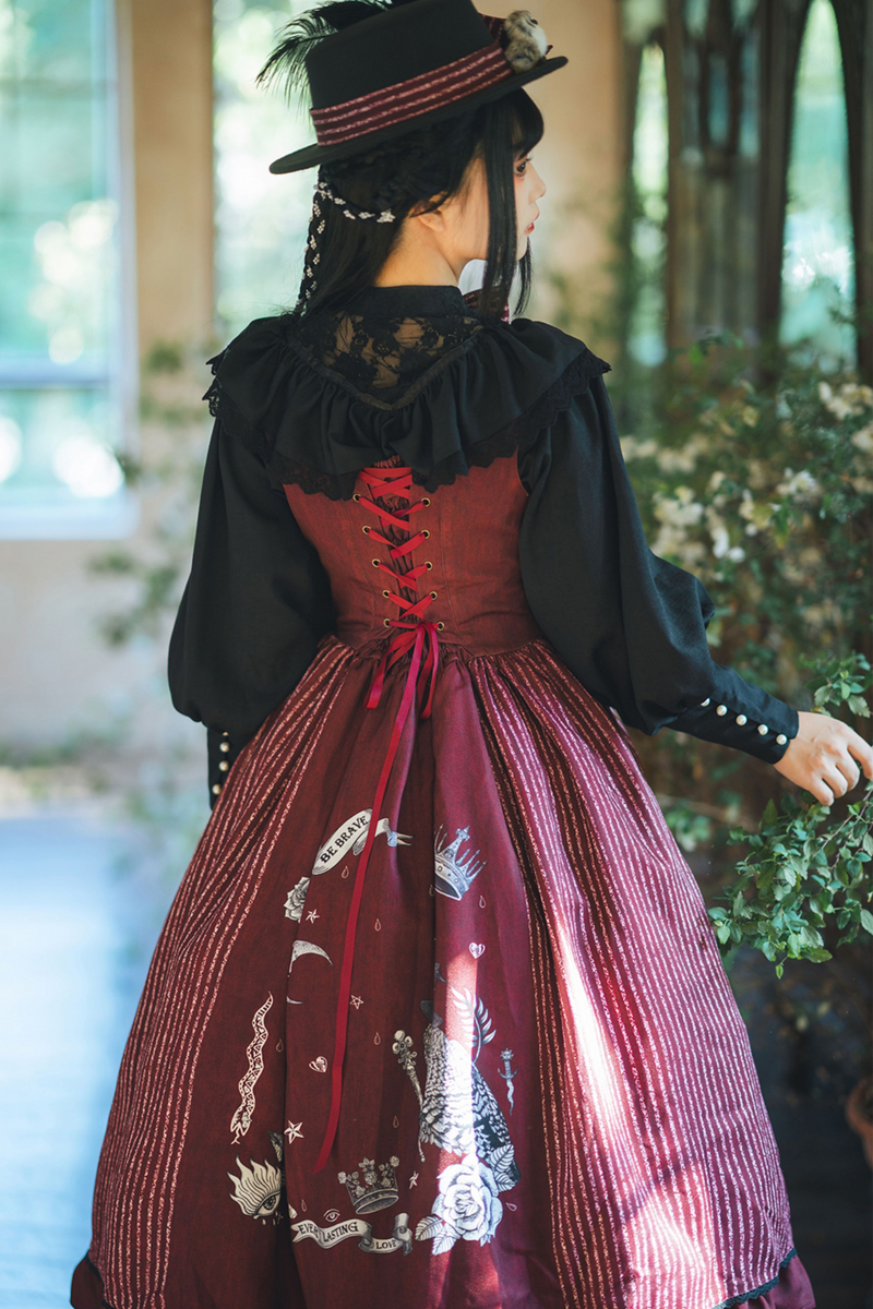 Magic Academy Retro Lolita Jumper Dress