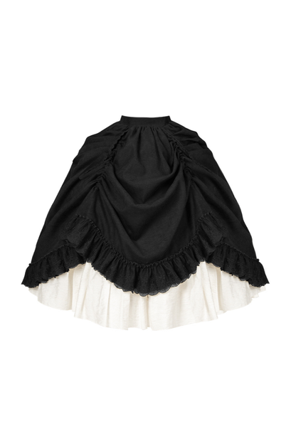 [pre-order] Classic Top + Curtain Skirt + Ribbon Collar + Hat