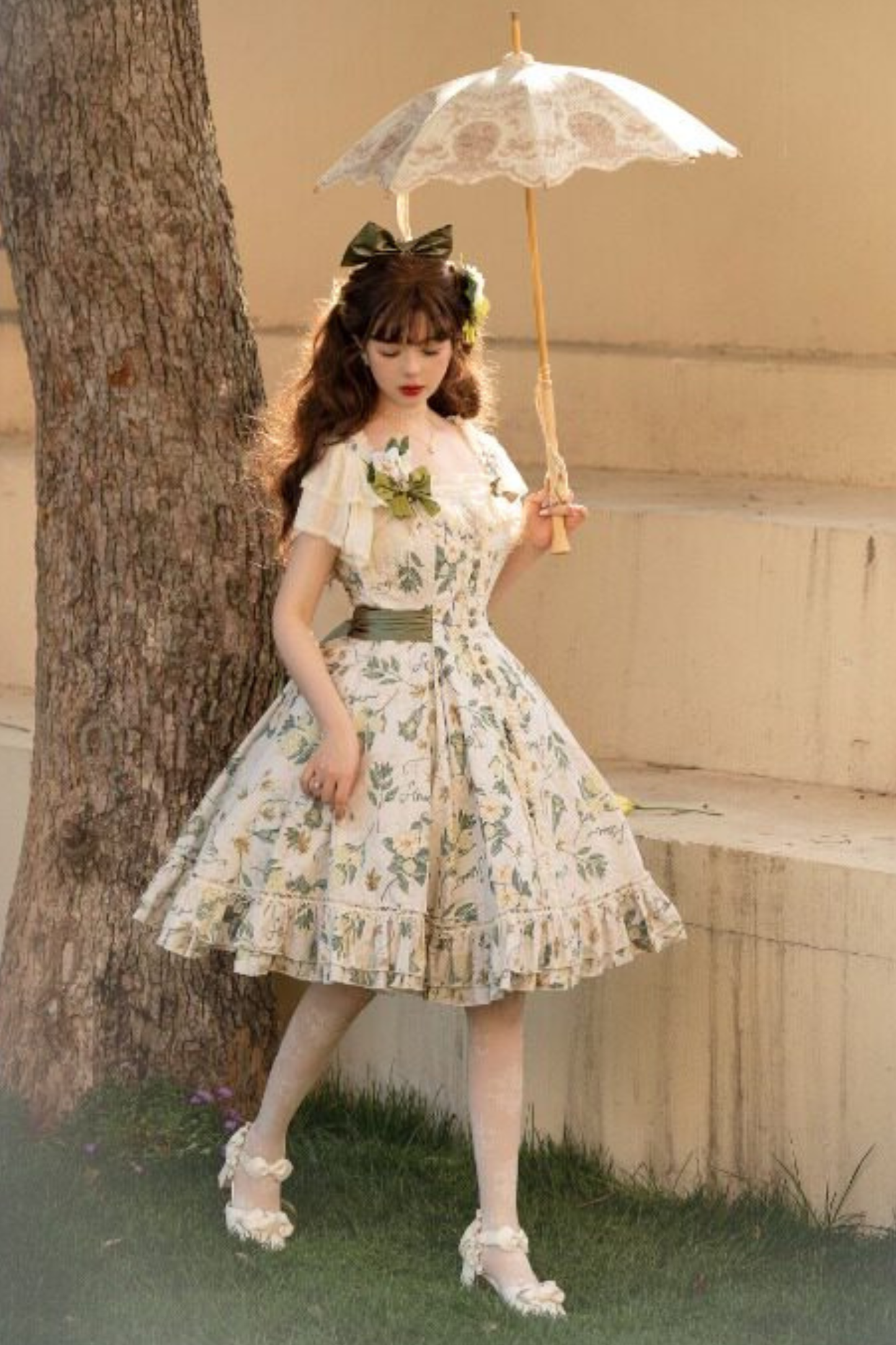 Camellia Moon River Jumper Skirt