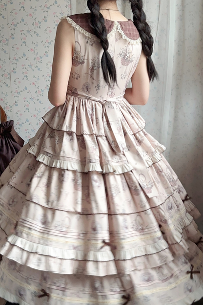 Bunning Time Lolita Dress + Doll Cardigan