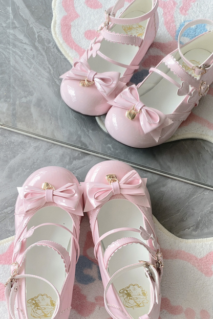 Biscuit Lolita Heel Round Toe Shoes