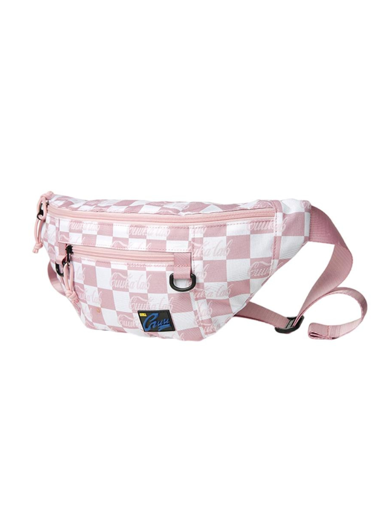 Block Plaid Crossbody Bag