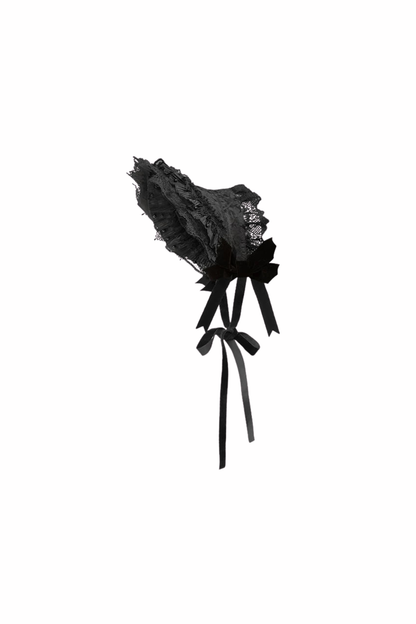 Gothic Corset Top + Short Coat + Hose + Curtain + Skirt + Flower + Bonnet