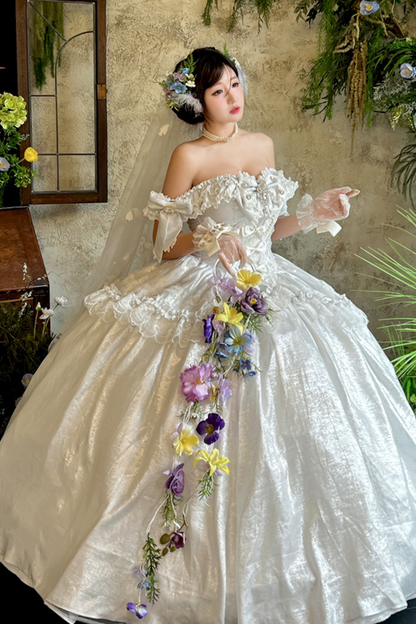 Off-shoulder Sweet Clara Lolita Dress
