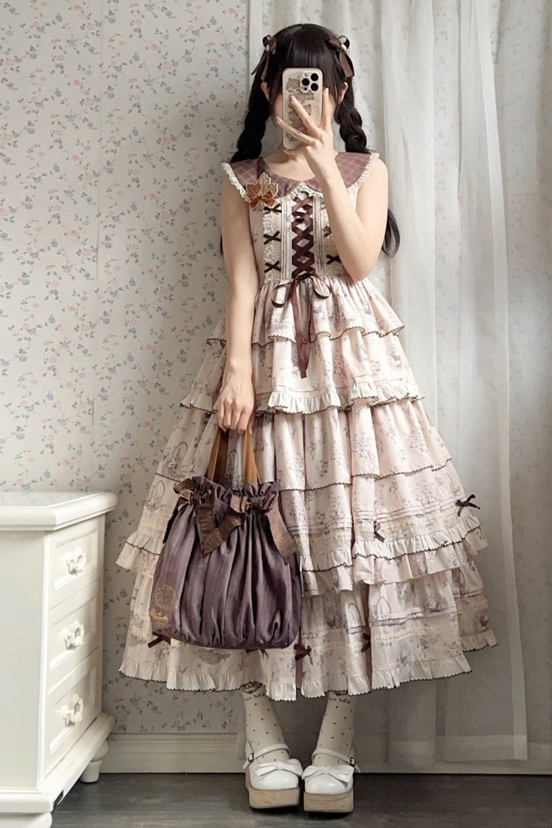 Bunning Time Lolita Dress + Doll Cardigan