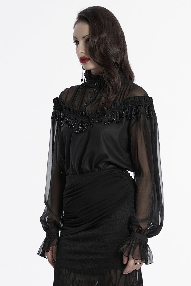 Vintage Inspired Blouse with a Contemporary Edge