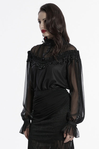 Vintage Inspired Blouse with a Contemporary Edge