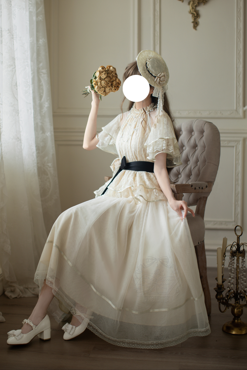 [pre-order Deadline: April 5] Retro Innerwear + Top + Skirt + Accessories