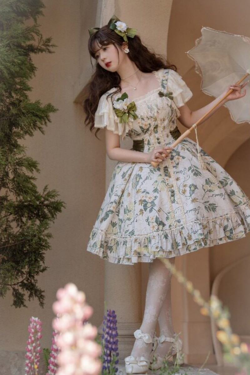 Camellia Moon River Jumper Skirt