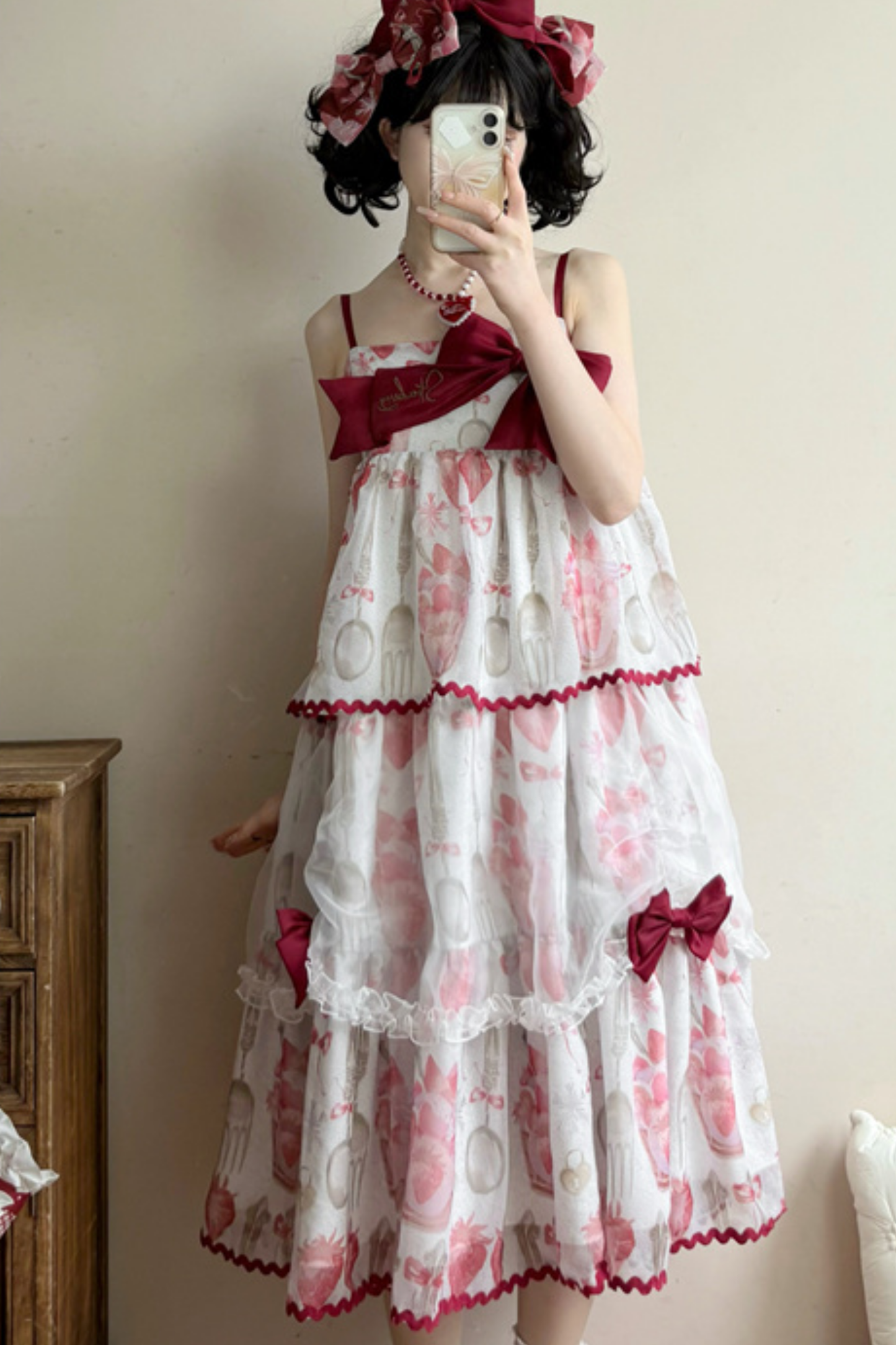 Strawberry Box Lolita Camisole Dress