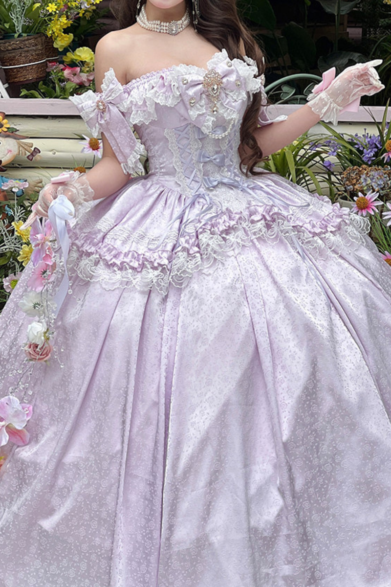 Wedding Moonlight Formal Dress + Veil