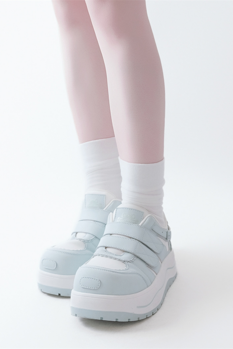 Sweet Girly Platform Sneakers
