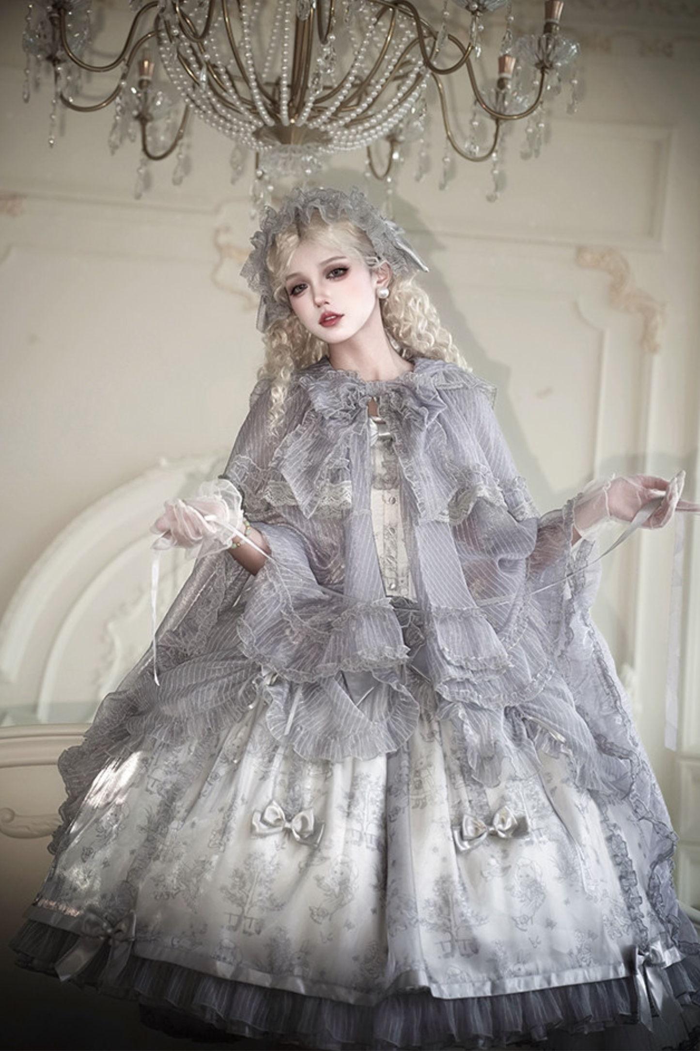 [pre-order Deadline: April 3] Gilded Fantasy Lolita Dress + Jumper Skirt