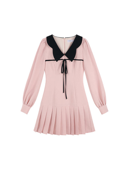 Pink Doll Color Priet West Dress