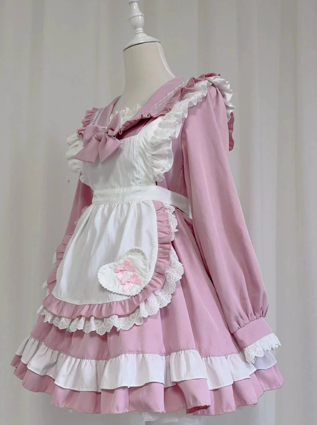 Sweet College Style Sailor Maid Lolita Dress