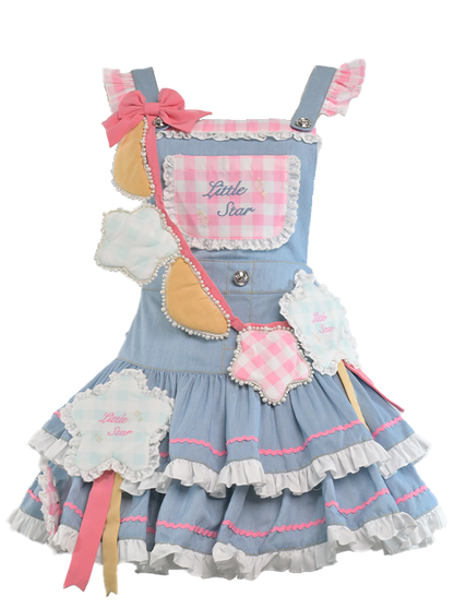 Garden Party Gemini Suspender Dress